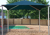 square picnic shelters